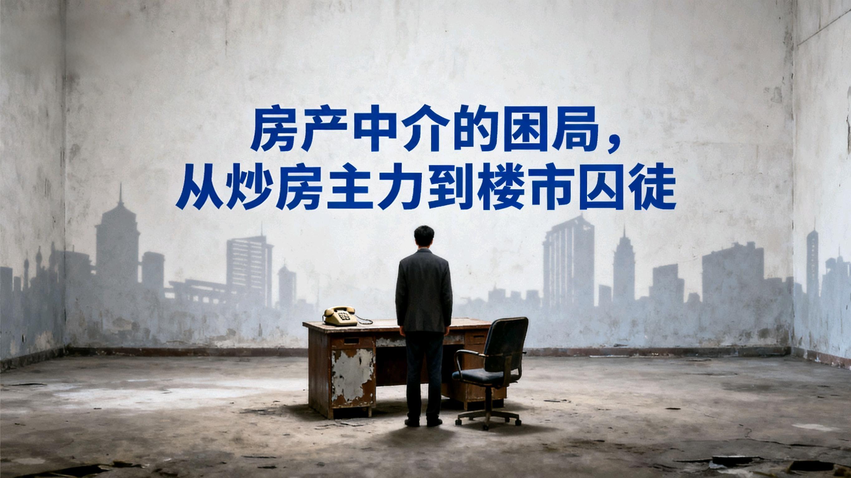 房产中介的困局，从炒房主力到楼市囚徒